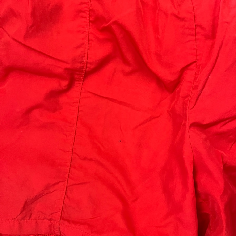 TNA Red Nylon Swim Shorts with Side Zip Pockets - Picture 5 of 5